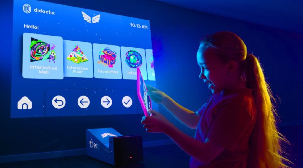 Interactieve projectie
